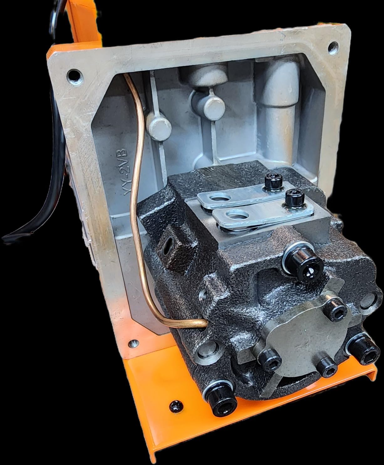 VEVOR 5 CFM 2 Stage Rotary Vane Vacuum Pump 1/2 HP Sparkless Motor for R22 R410a R32 R1234yf Systems customer photo 1