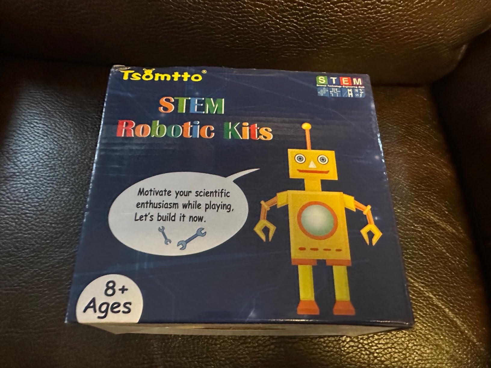 STEM Robotics Kit 6 Set Science Experiments Project Activities Toys for Kids 4-8 8-12 Engineering Building Electronic Motor Robot Kid Craft Boy Girl 5 6 7 8 9 10 12 Year Old Outdoor Toy customer photo 2