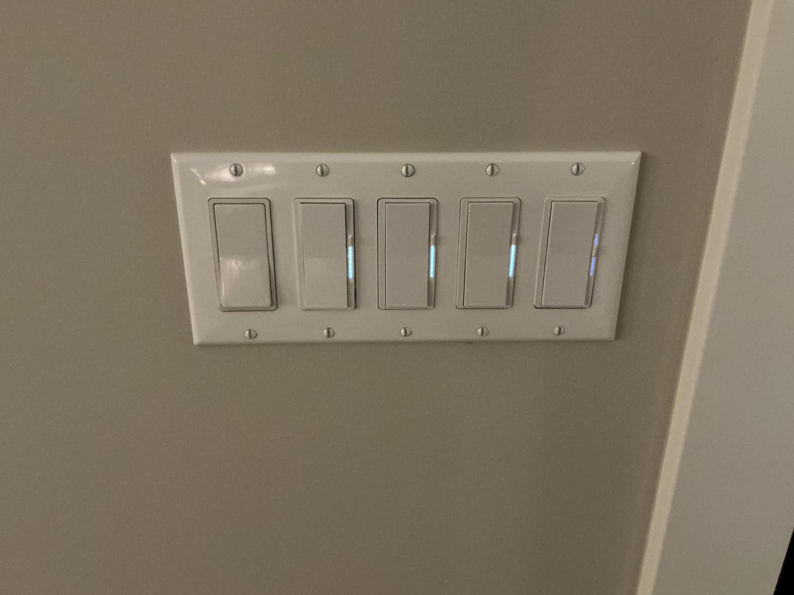Lutron Diva Smart Dimmer Light Switch for Caseta Lighting (Lutron Smart Hub Required), for LED Lights, 150W, Single-Pole/3-Way, No Neutral, White, 2 Pack (DVRF-6LS-WH-2) customer photo 2