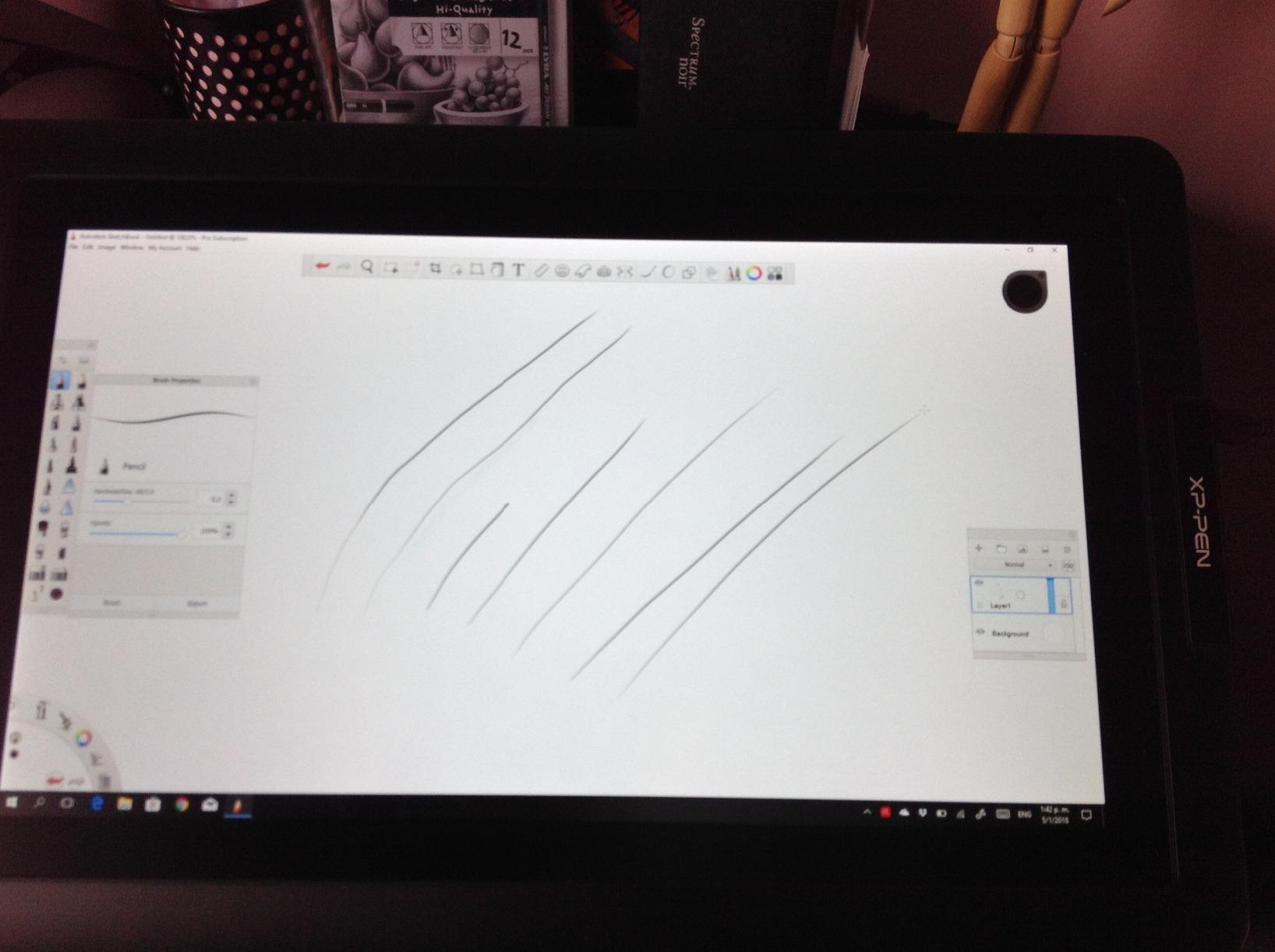 XPPen Artist Pro 16 Gen2 2.5K 16 inch QHD Drawing Tablet with Full Laminated Anti-Glare Screen 16384 Pressure Levels X3 Pro Battery-Free Stylus customer photo 1