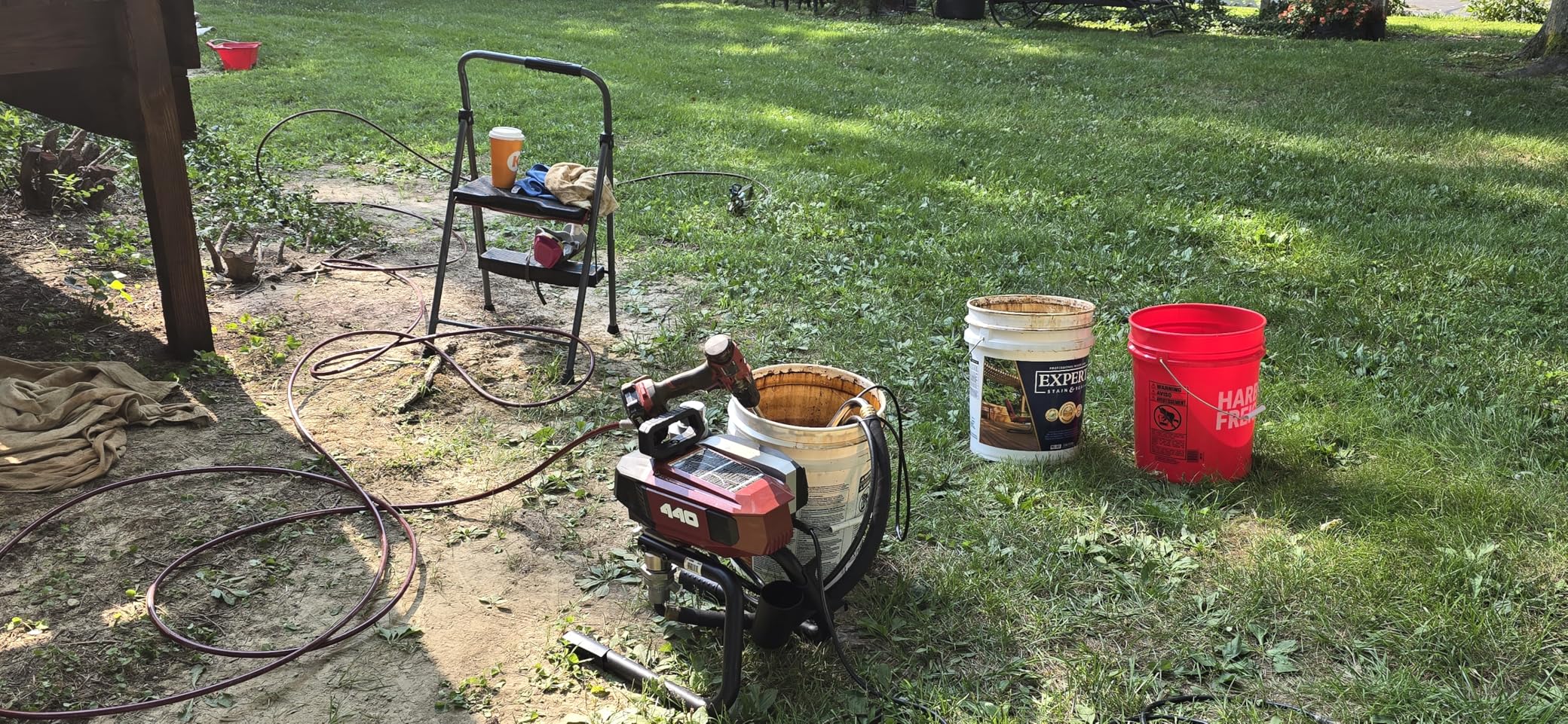 Titan Impact X 440 Electric Airless Paint Sprayer, 3300 PSI, Adaptive Pressure Control, Skid customer photo 2