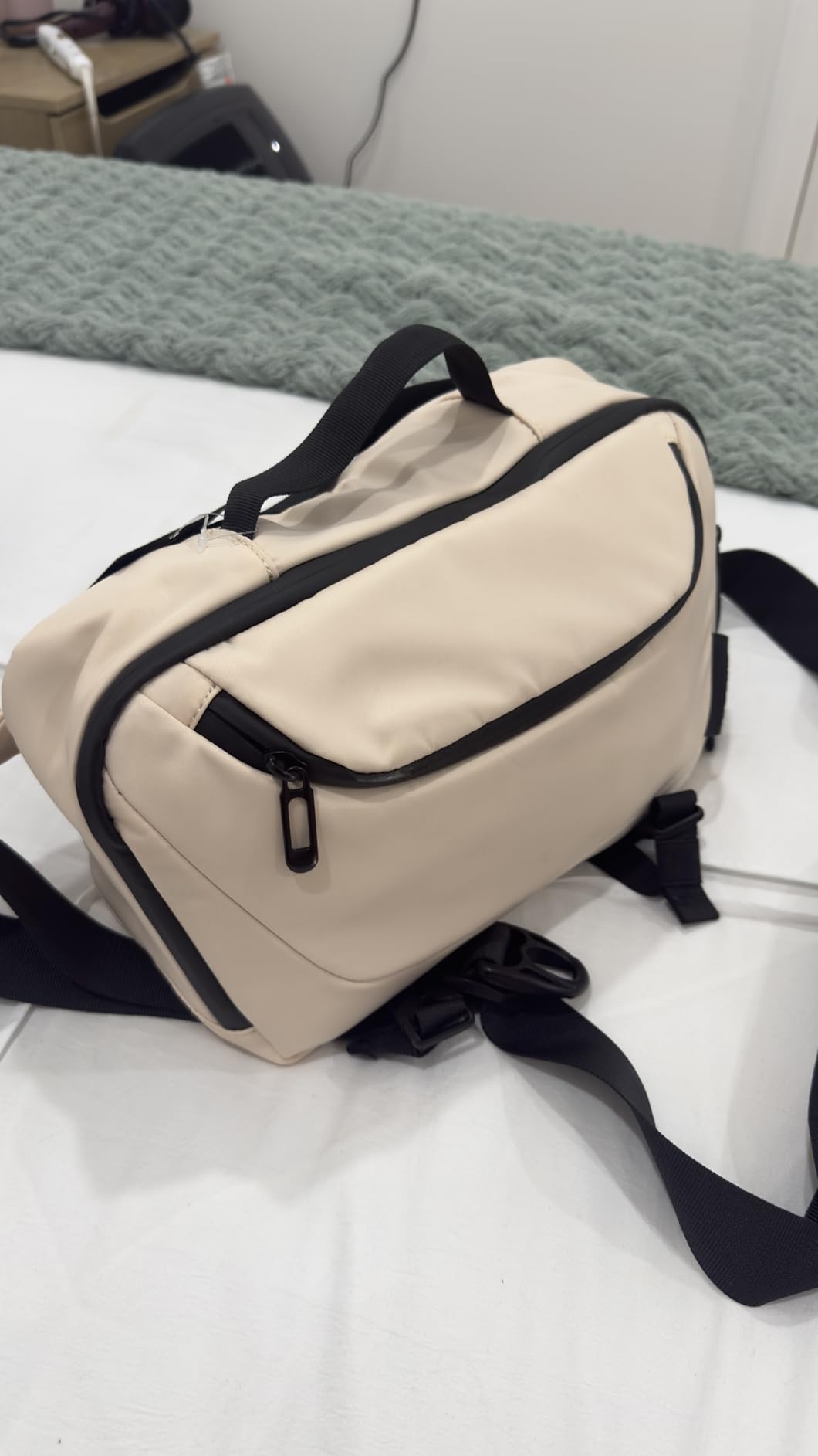 TAAOKA Camera Sling Bag, Waterproof Camera Case with Tripod Holder, Lightweight DSLR/SLR/Mirrorless Camera Bags Crossbody for photographers-Black customer photo 2