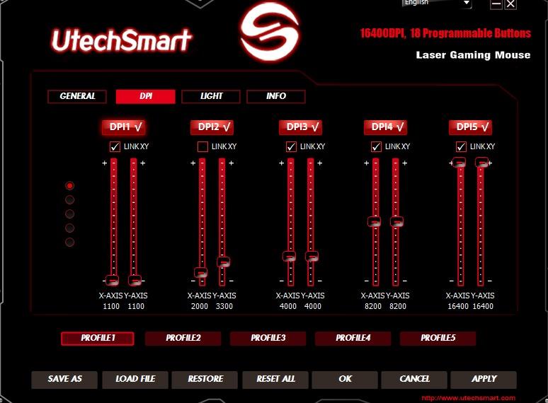 UtechSmart Venus Pro Wireless MMO Gaming Mouse, 16,000 DPI Optical Sensor, 2.4 GHz Transmission Technology, Ergonomic Design, 16M Chroma RGB Lighting, 16 Programmable Buttons, Up to 70H customer photo 1