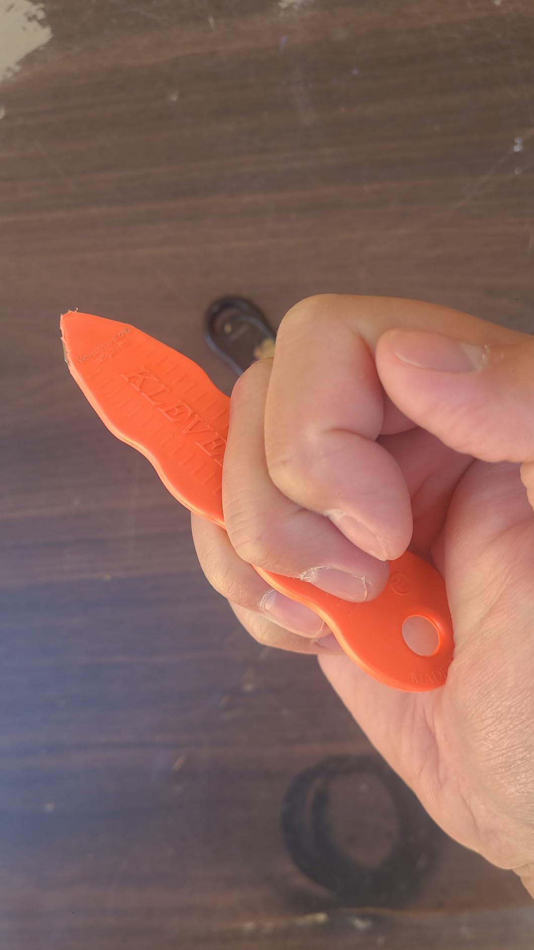 MUNIO Self Defense Keychain - Lightweight, Stylish & Portable Safety Tool for Women & Men - Non-Lethal Kubotan, Easy to Use, TSA Approved - Made in USA - Painted Bloom Design customer photo 2