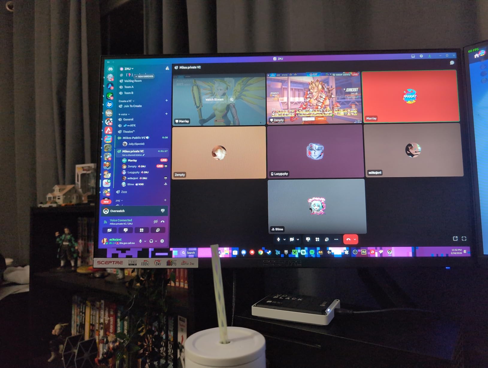 New! Sceptre 27-inch Gaming Monitor 100Hz 1ms DisplayPort HDMI x2 100% sRGB AMD FreeSync Build-in Speakers, Eye Care Frameless Machine Black 2025 (E275W-FW100T Series) customer photo 2