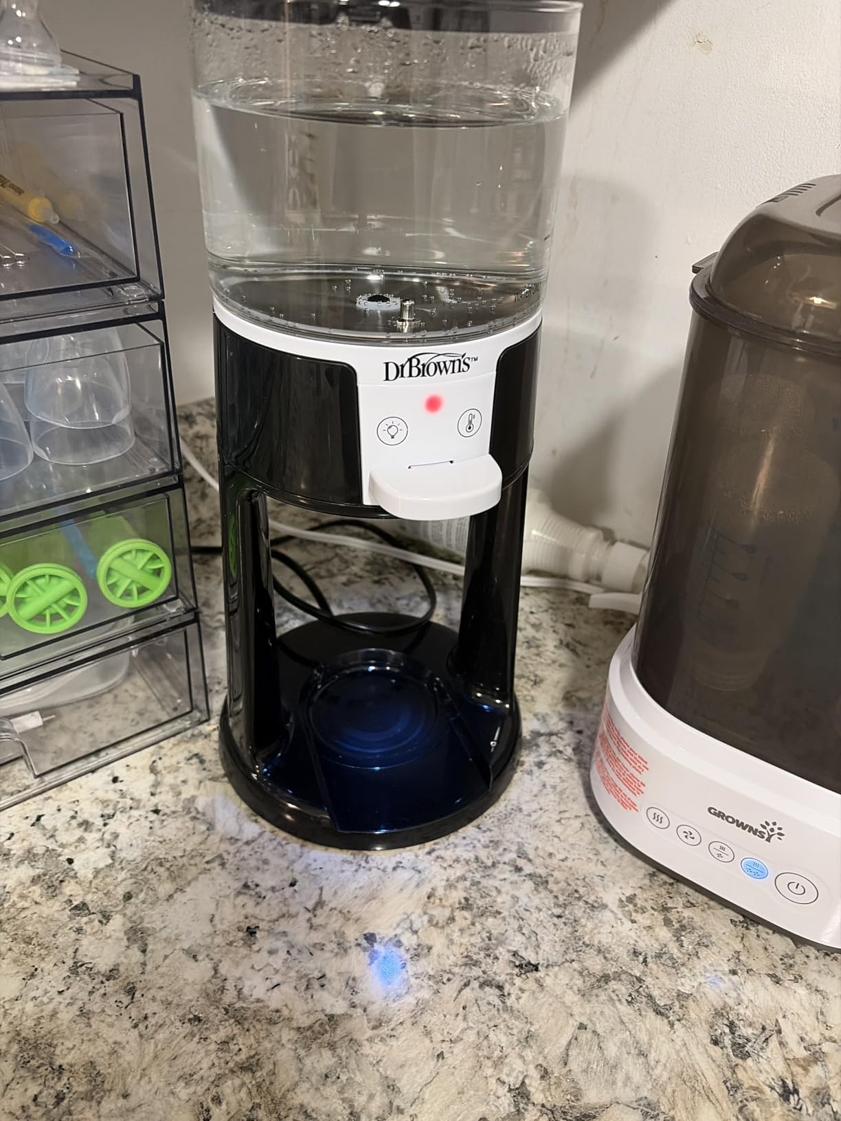 Dr. Brown's Insta-Prep Warm Water Dispenser to Instantly Prepare Baby's Formula Bottle, Large Capacity Glass Tank with 3 Temperature Settings customer photo 1
