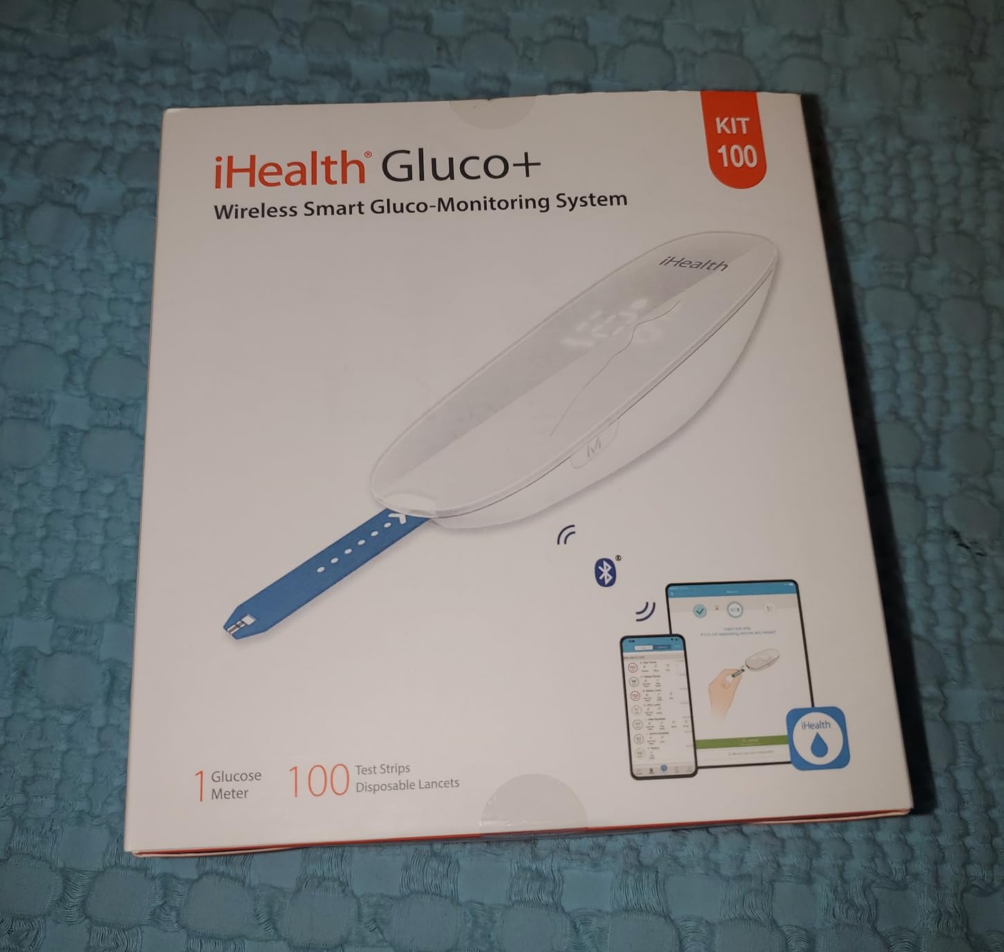 iHealth Gluco+ Wireless Smart Blood Glucose Monitor Kit with Free App customer photo 1