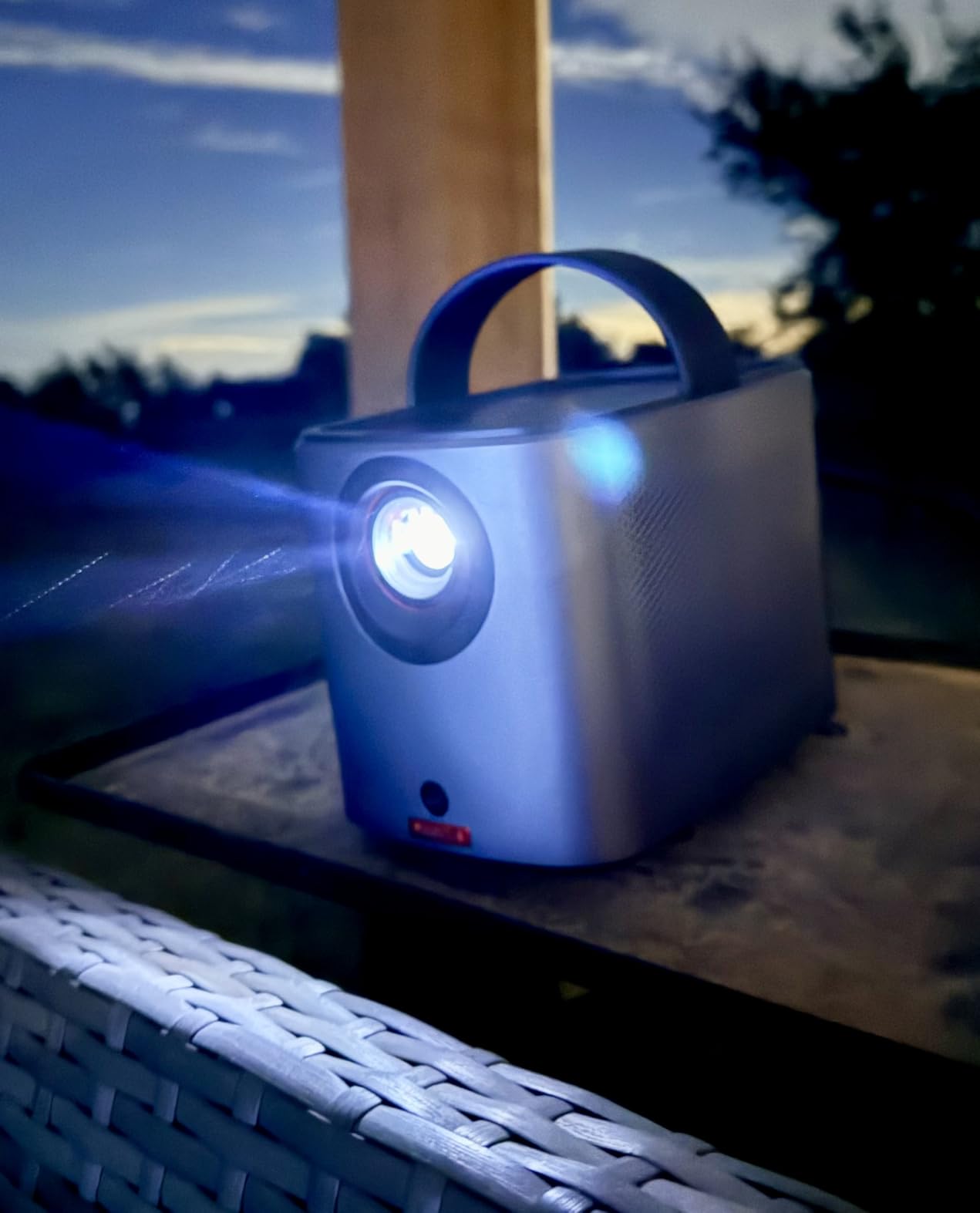 NEBULA Mars 3 Air GTV Projector - Netflix Officially Licensed, 400 ANSI-Lumen, Native 1080P, Built-In Battery for 2.5 Hours Playtime customer photo 2