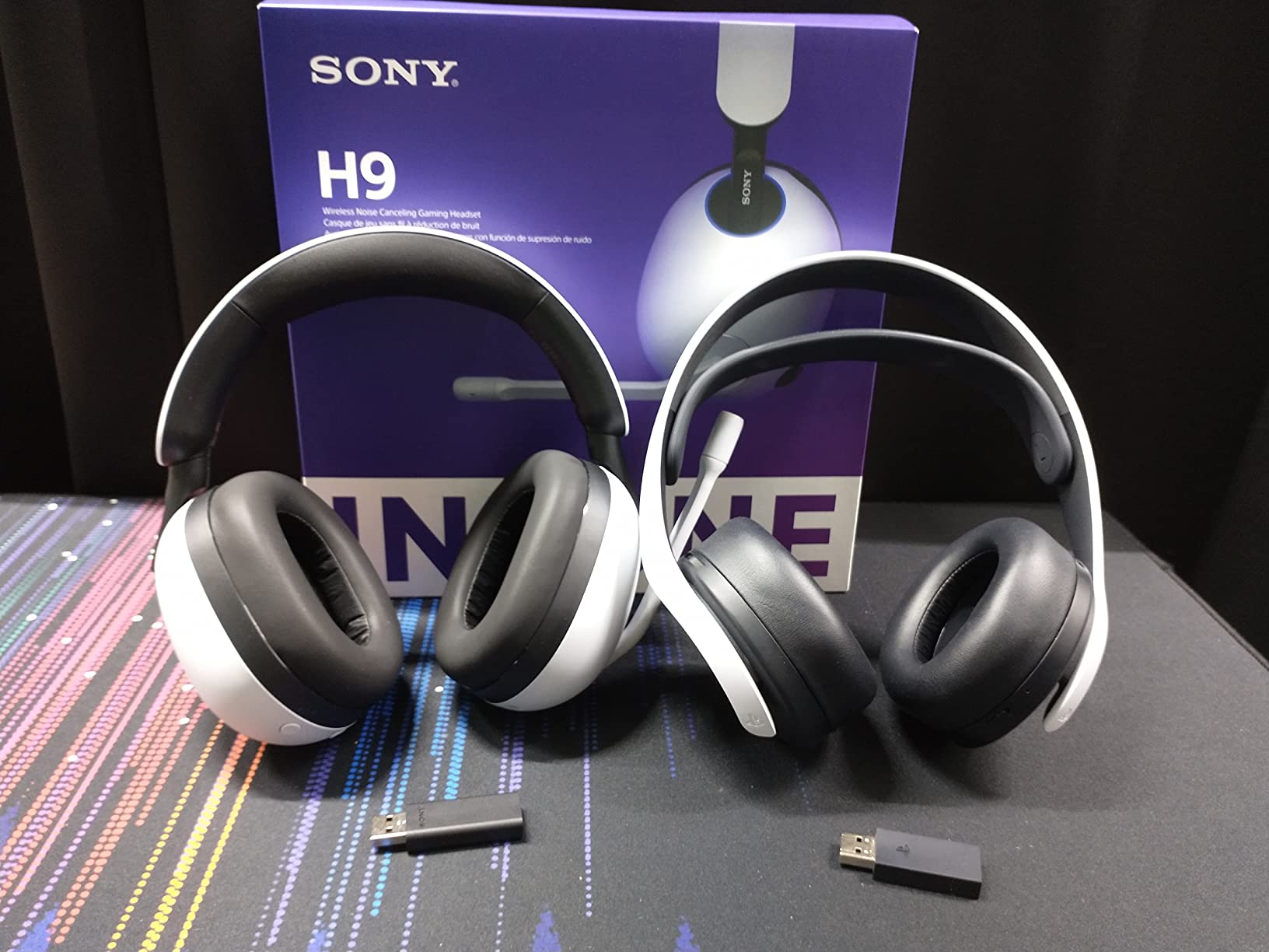 Sony INZONE H9 Gaming Headset, Wireless Noise Canceling Bluetooth Headset with Microphone, 360 Spatial Sound, for PC and PS5 (WH-G900N), Black customer photo 2