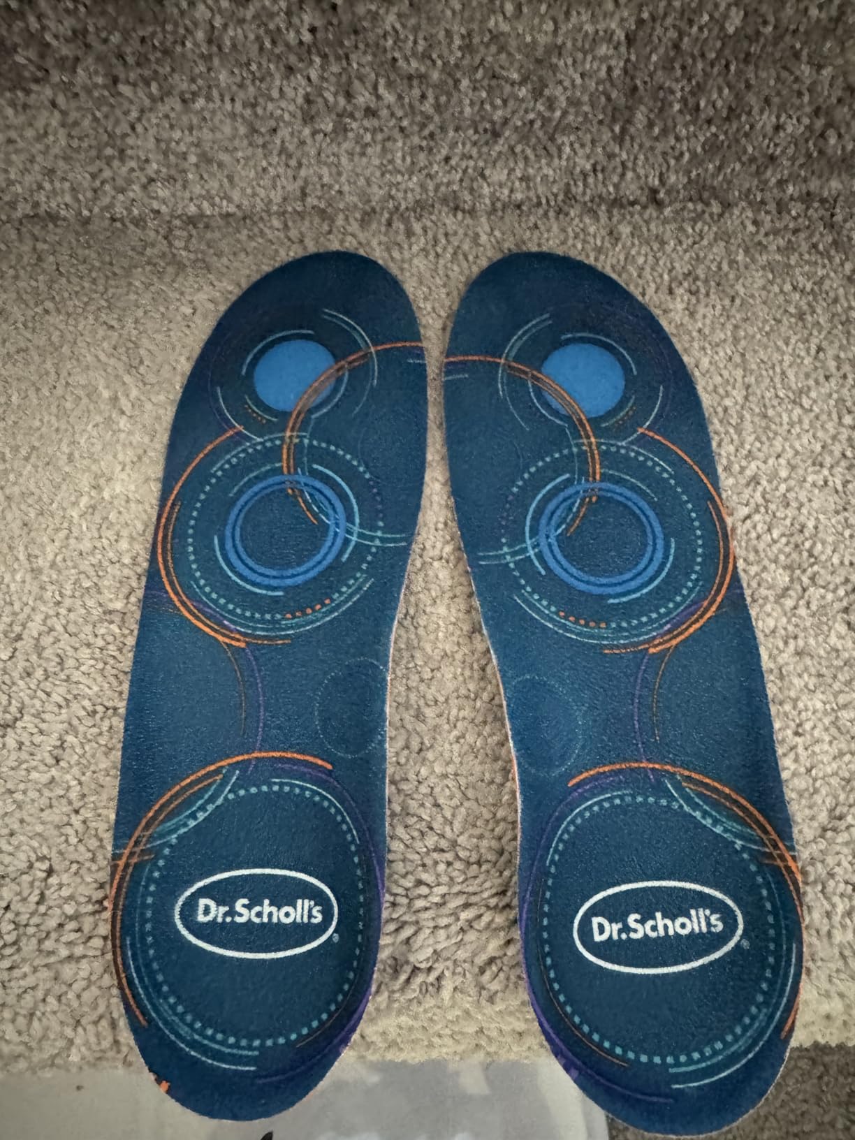 Dr. Scholl's Custom FiT Comfort - Plantar Fasciitis Insoles, Orthotics Shoe Inserts with Arch Support for Men & Women, Suitable for 220+ lbs, Stay on Your Feet All-Day with Optimum Cushioning, CF760 customer photo 1