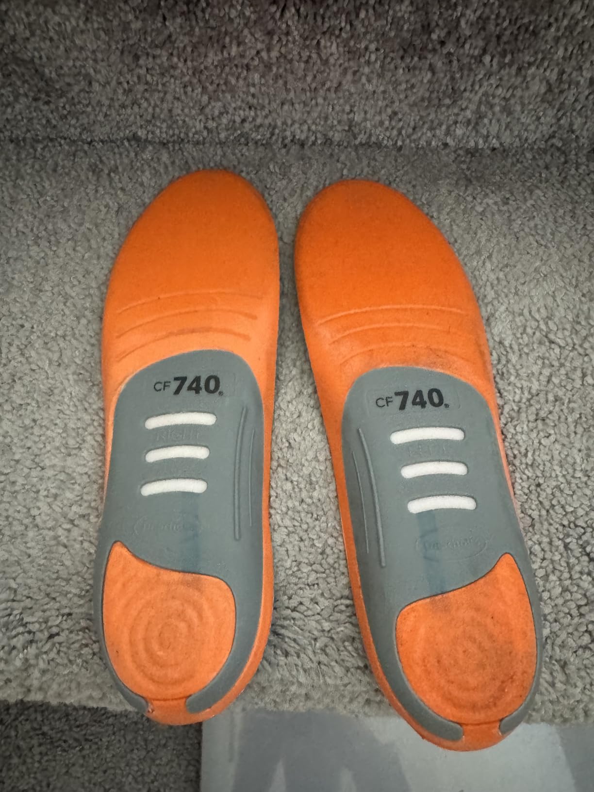 Dr. Scholl's Custom FiT Comfort - Plantar Fasciitis Insoles, Orthotics Shoe Inserts with Arch Support for Men & Women, Suitable for 220+ lbs, Stay on Your Feet All-Day with Optimum Cushioning, CF760 customer photo 2