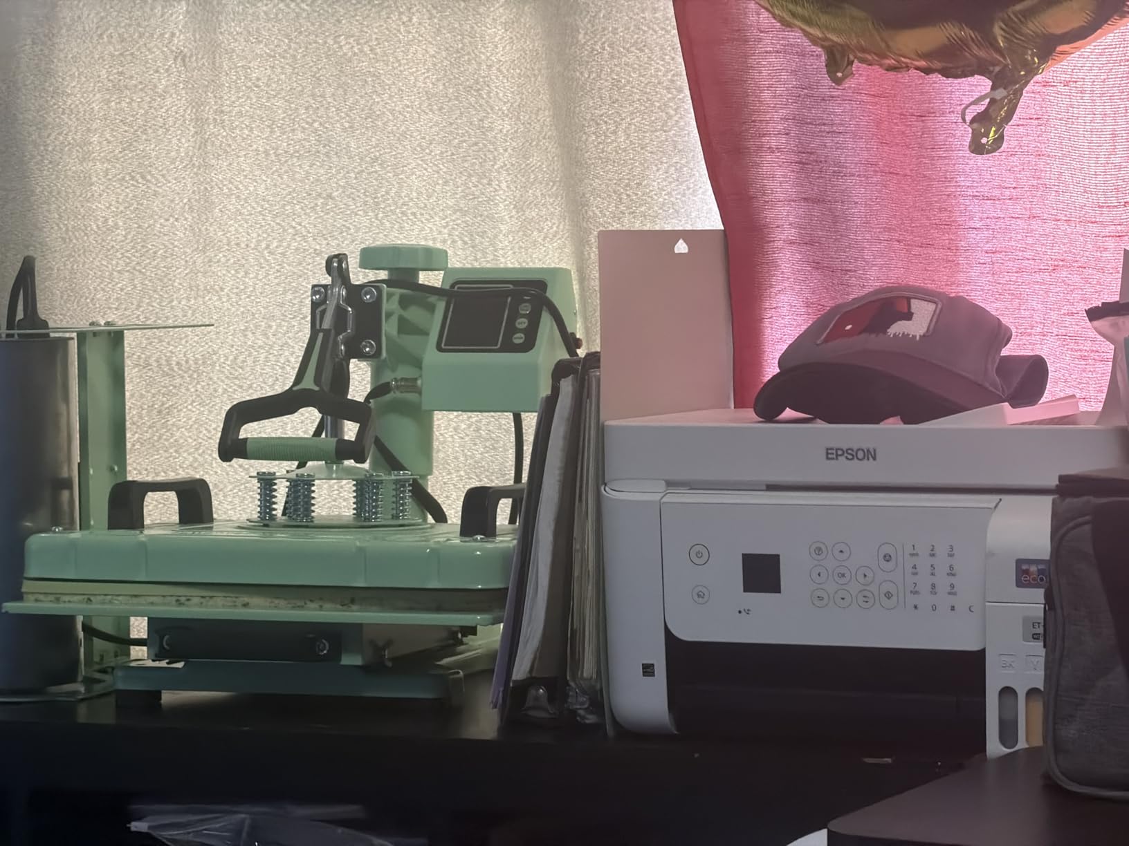 Slendor 5 in 1 Heat Press Machine 12x15 inch Sublimation Heat Press 360° Swing Away Heat Transfer Digital T-Shirt Pressing with 30OZ 20OZ Tumbler Press, Multifunction Combo for Hat Cap Plate customer photo 2