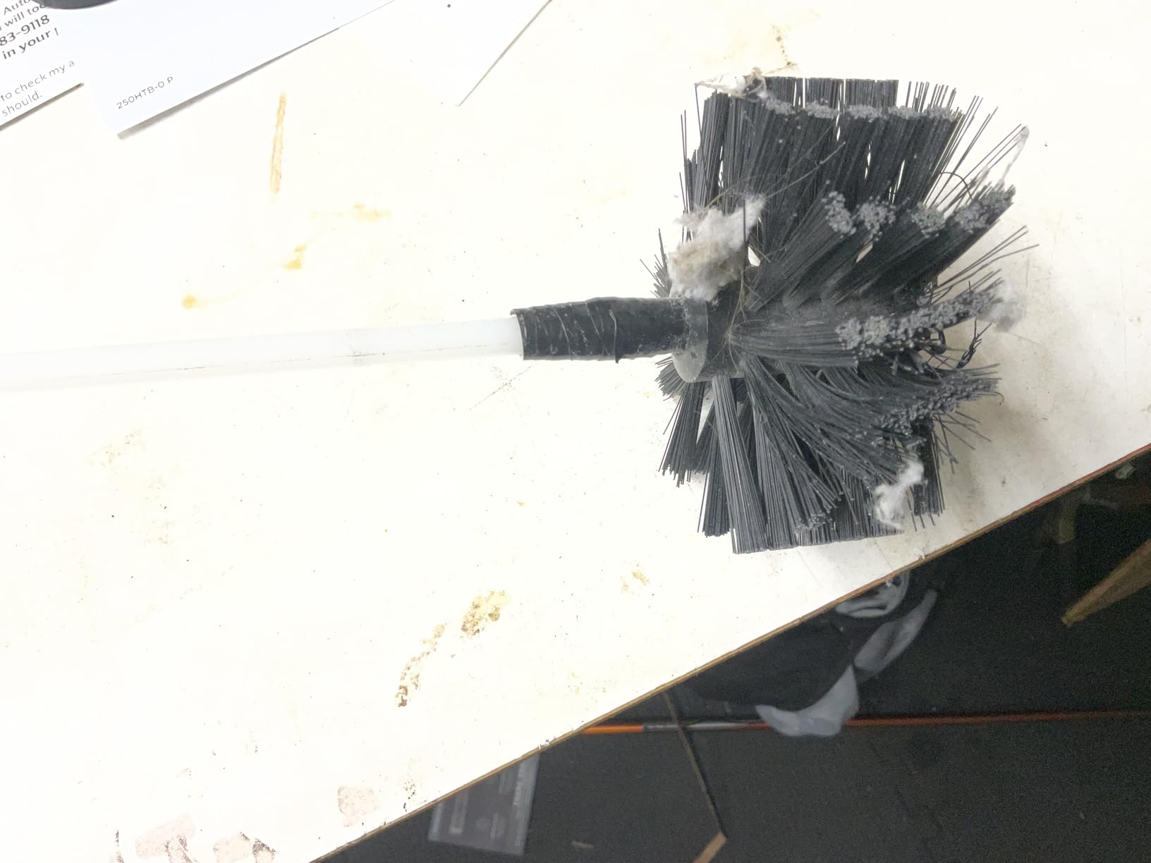 32 Feet Dryer Vent Cleaner Kit, Enhanced Flexible Quick Snap Brush with Drill Attachment for Effective Cleaning, 360 Degree Rotation Without Loosening, Use with or Without a Power Drill customer photo 2