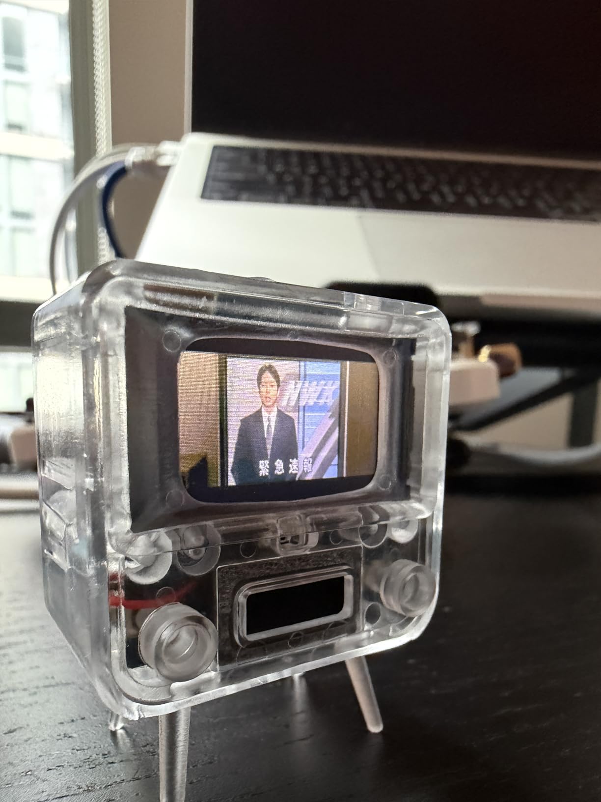 TinyCircuits TinyTV 2 Portable Retro Mini TV - 1.14