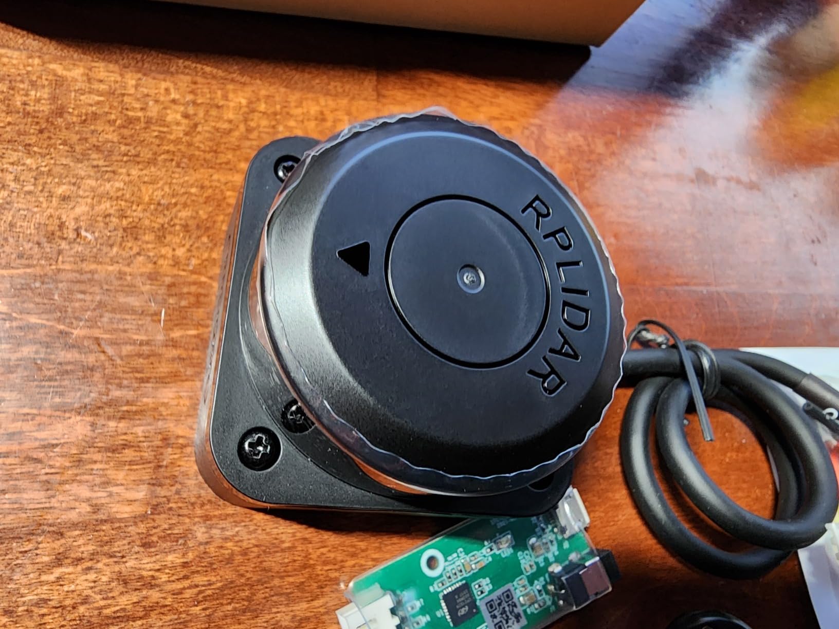 WayPonDEV RPLIDAR C1 360 Degree 2D Lidar Sensor, 12 Meters Scanning Radius Ranging Module Kit, SLAM ROS Robot LIDAR Sensor Scanner for Obstacle Avoidance and Navigation of Robots customer photo 2