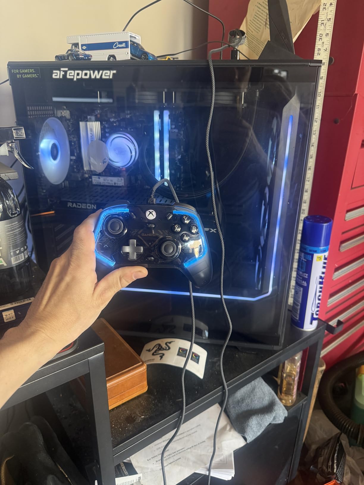 GameSir Kaleid Controller for Xbox Series X|S, Xbox One,Windows 10/11 & Steam, Wired Gaming Gamepad with Hall Effect Joysticks/Hall Trigger, Anti-Drift Joystick, Plus and Play - Transparent Black customer photo 1