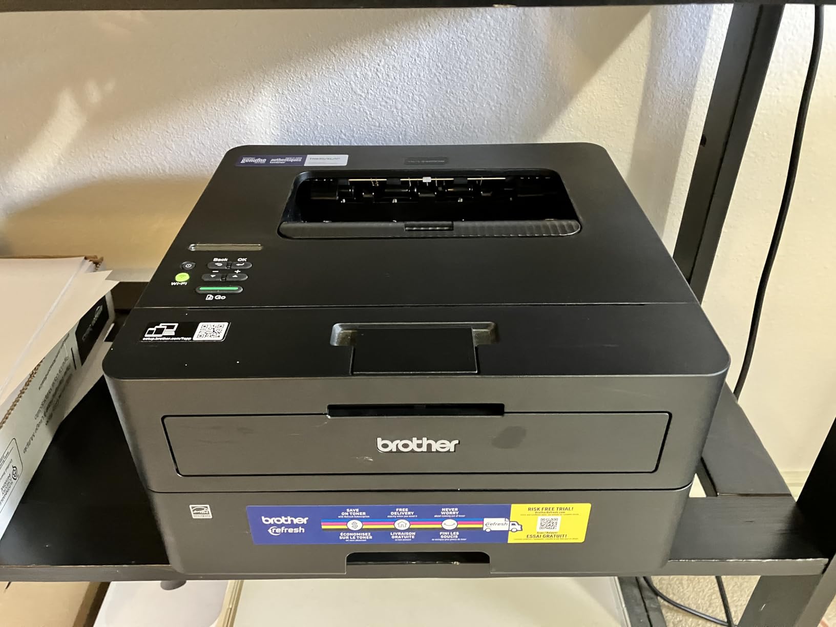 Brother HL-L2460DW Wireless Compact Monochrome Laser Printer with Duplex, Mobile Printing customer photo 2