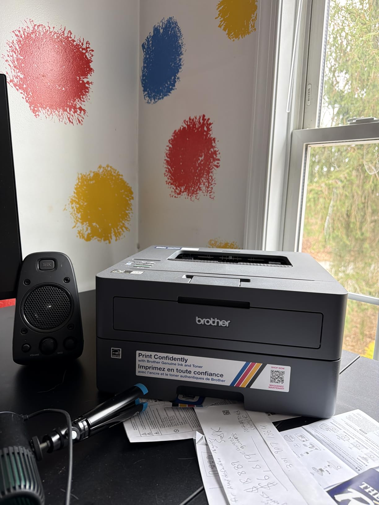 Brother HL-L2405W Wireless Compact Monochrome Laser Printer with Mobile Printing customer photo 1