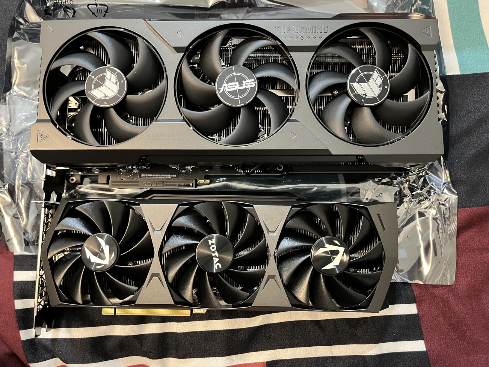 ASUS TUF Gaming NVIDIA GeForce RTX 4080 Super OC Edition Gaming Graphics Card (PCIe 4.0, 16GB GDDR6X) customer photo 2