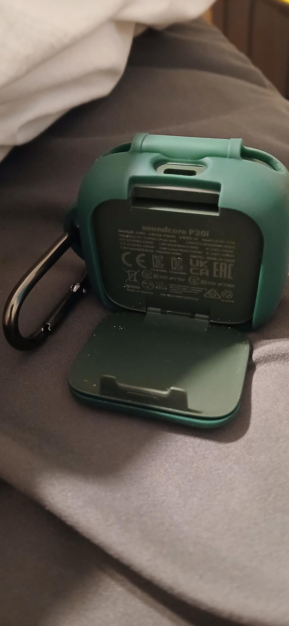 Soundcore P30i by Anker Noise Cancelling Earbuds, Strong and Smart Noise Cancelling, Powerful Bass, 45H Playtime, 2-in-1 Case and Phone Stand, IP54, Wireless Earbuds, Bluetooth 5.4 (Green) customer photo 2