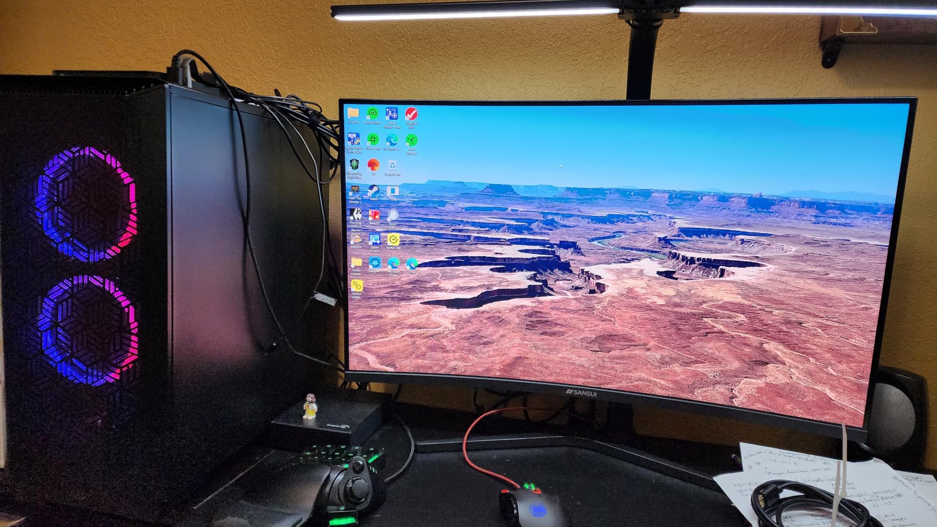 SANSUI Gaming Monitor 27