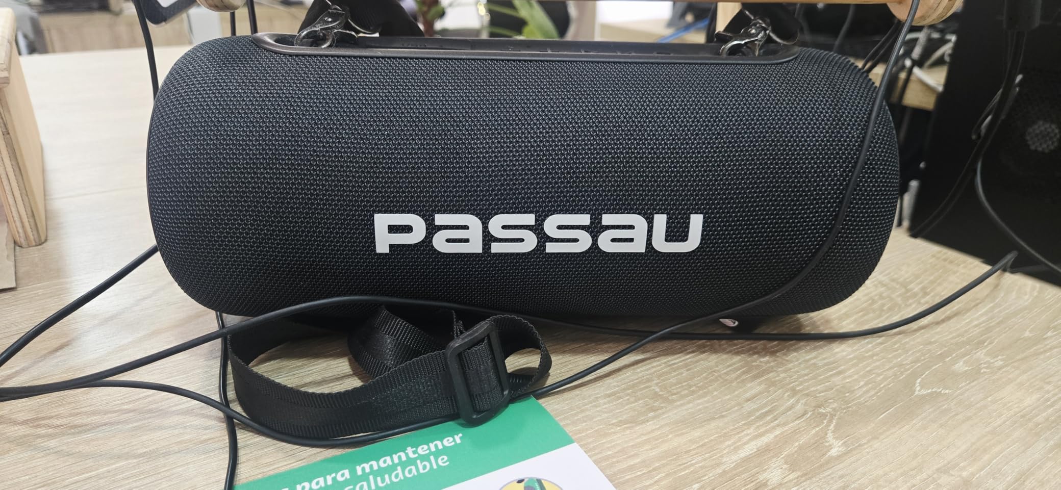 Passau Portable Bluetooth Speakers Loud 40W Peak Stereo Sound, Passive Radiators-Deep Bass, All Day Playtime, Adjustable Strap, BT5.3, IPX5 Wireless Speaker RGB Lights for Indoor Outdoor customer photo 1