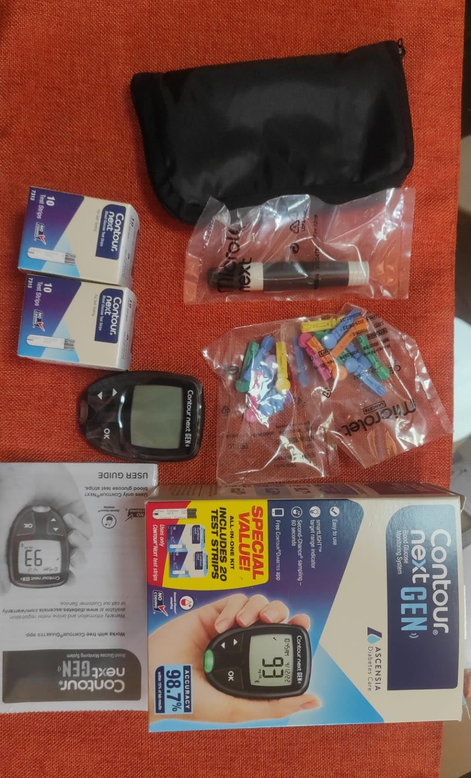 Ascensia CONTOUR NEXT GEN Blood Glucose Monitor All-In-One Kit customer photo 1