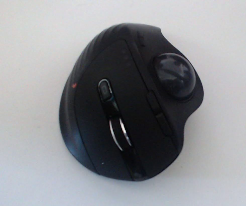 ProtoArc Wireless Trackball Mouse, EM01 NL Ergonomic Bluetooth Rollerball Thumb Rechargeable Computer Laptop Mouse, Adjustable Angle & 3 Device Connection for PC, Mac, Windows-Gray Ball customer photo 1