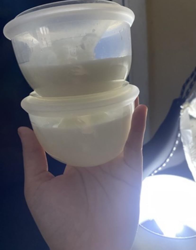 Momcozy Breast Pump S12 Pro Quick, Hands-Free Wearable & Wireless Pump, with DoubleFit Hybrid Flange, 3 Modes & 9 Levels Electric Pump Portable, Smart Display, 24mm Flange, 2 Count, Cozy White customer photo 2