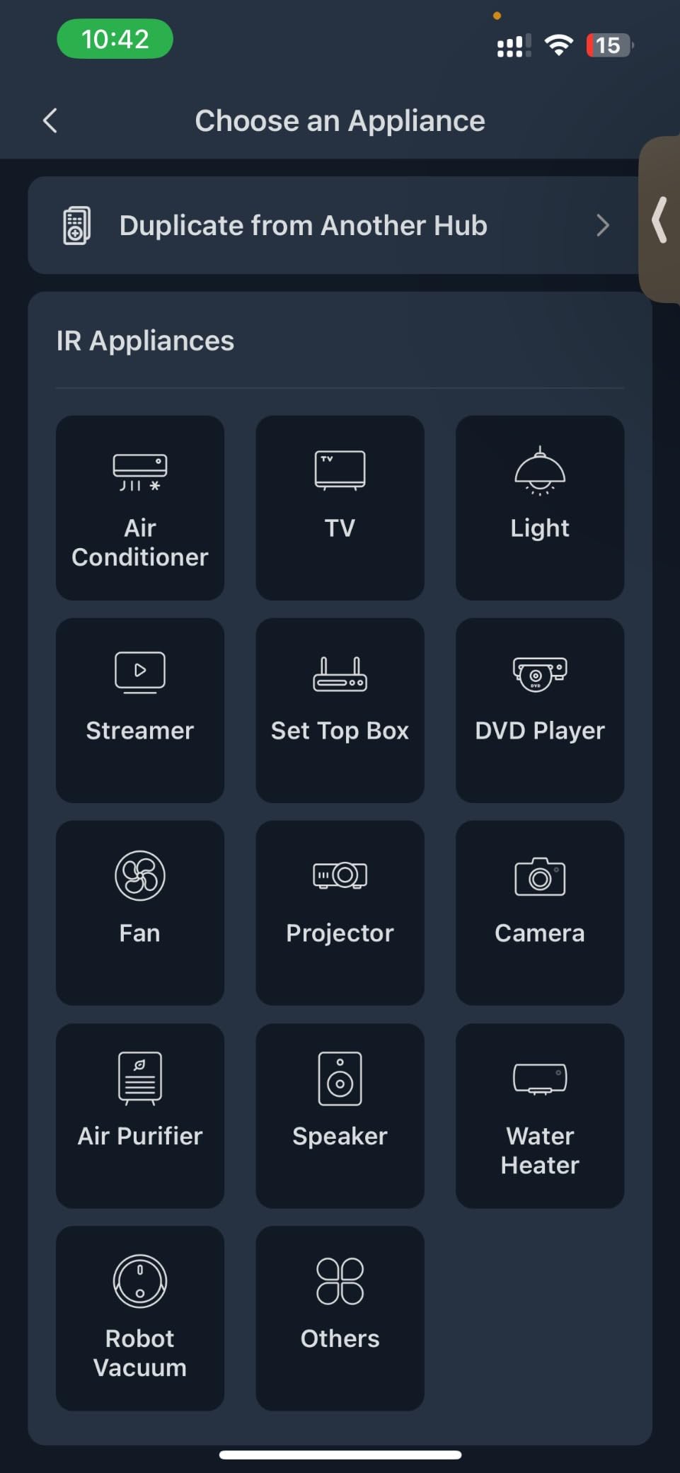 SwitchBot Universal Remote Control with Hub Mini Matter Enabled customer photo 1