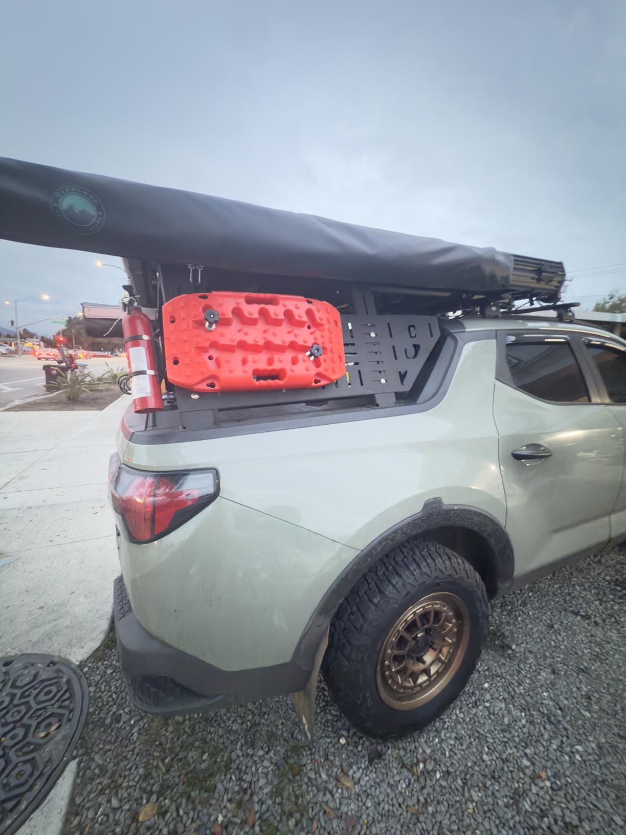 OULEME Recovery Traction Boards, Off-road Track Traction Mats for Sand, Mud, and Snow (Red) customer photo 1
