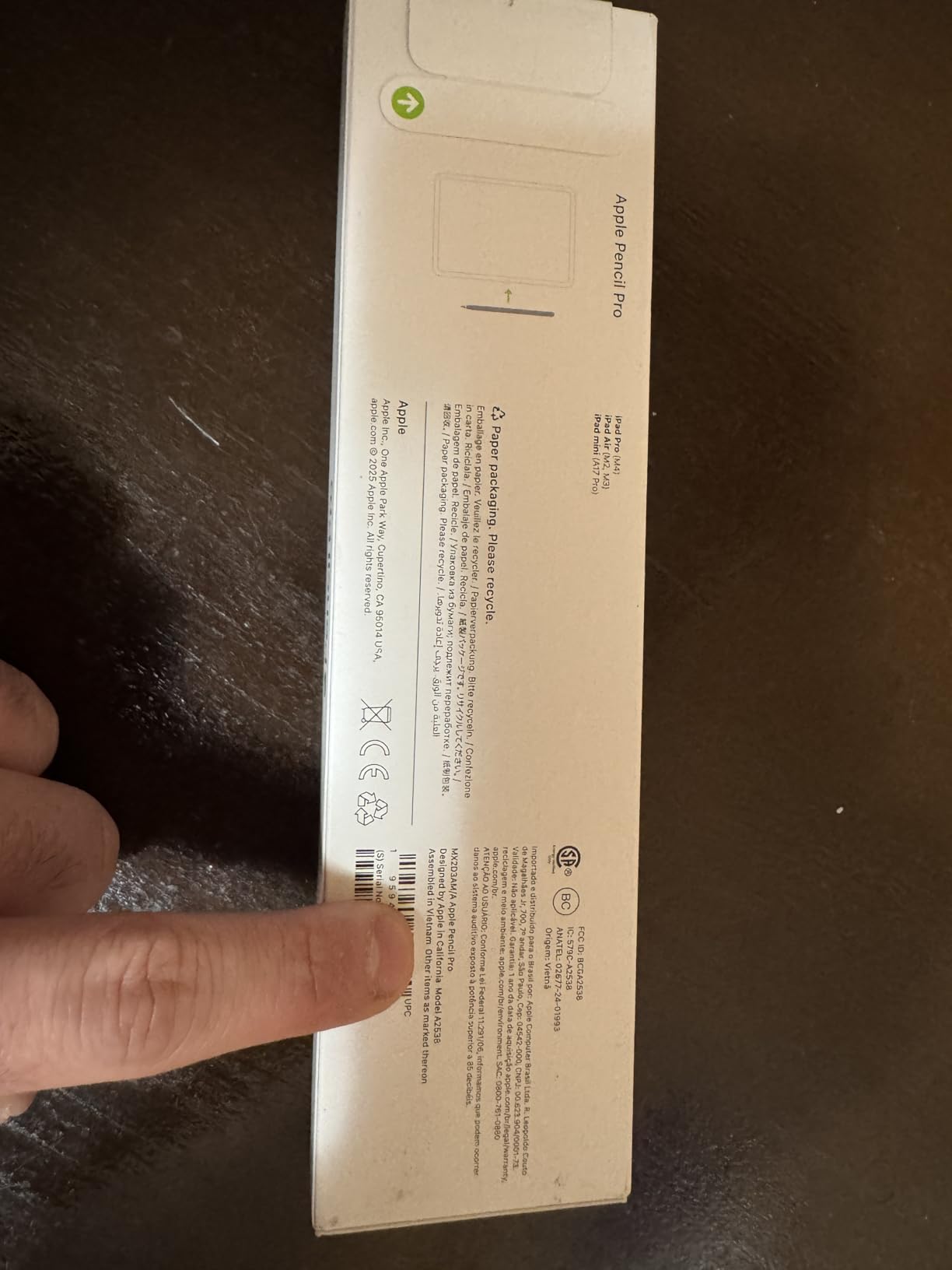 Apple Pencil Pro: Latest Model - Device Compatibility Check Required - Pixel-Perfect Precision, Tilt and Pressure Sensitivity, Perfect for Note-Taking, Drawing, and Art. Charges and Pairs Magnetically customer photo 1