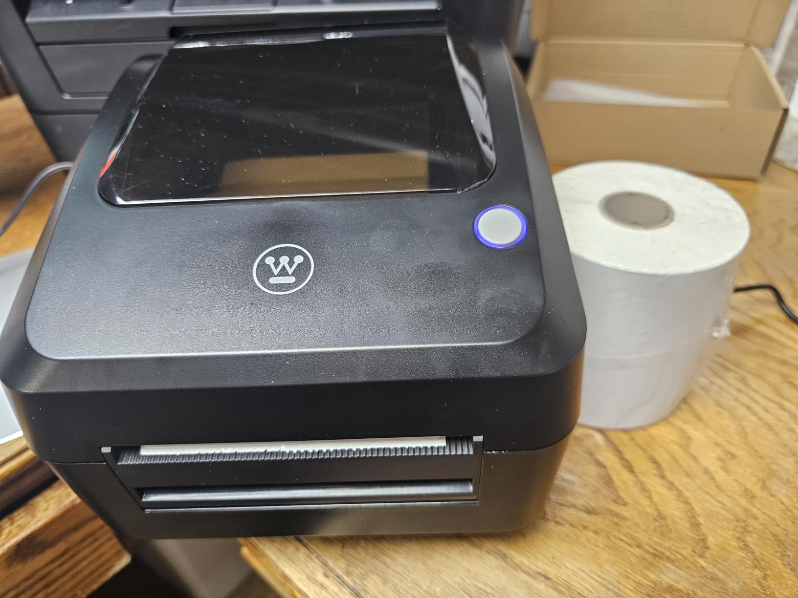Westinghouse Thermal Shipping Label Printer USB, 4x6 Label Commercial Grade, Compatible with USPS, UPS, FedEx, Shopify, Amazon, Small Business, Desktop Label Printer for Packages customer photo 1