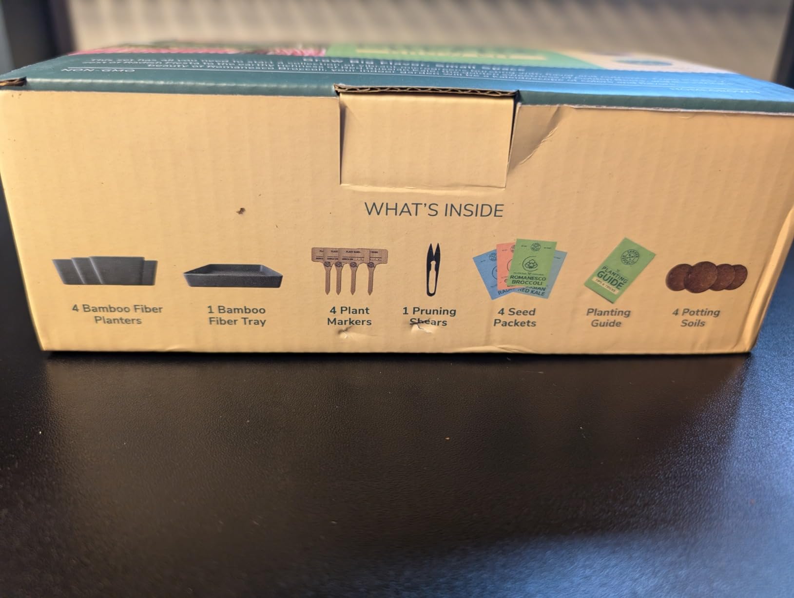 Garden Republic Microgreens Growing Kit - Micro Greens All-in-One Set with Non-GMO Seeds, Growing Trays and Planters - Microgreen Seed Tray and Soil Disks Set - Sprout Growing Kit customer photo 1