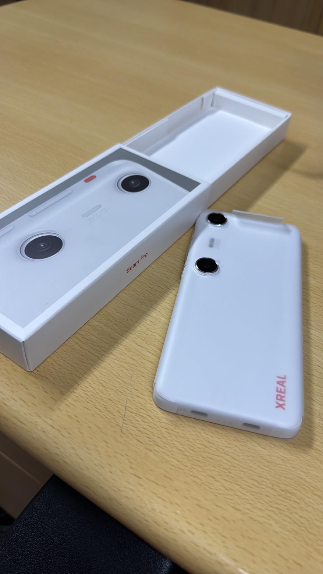 XREAL Beam Pro, The AR Glasses Spatial Computing Companion, 3D Cameras, Android 14, Supports All Google Play Store apps customer photo 2