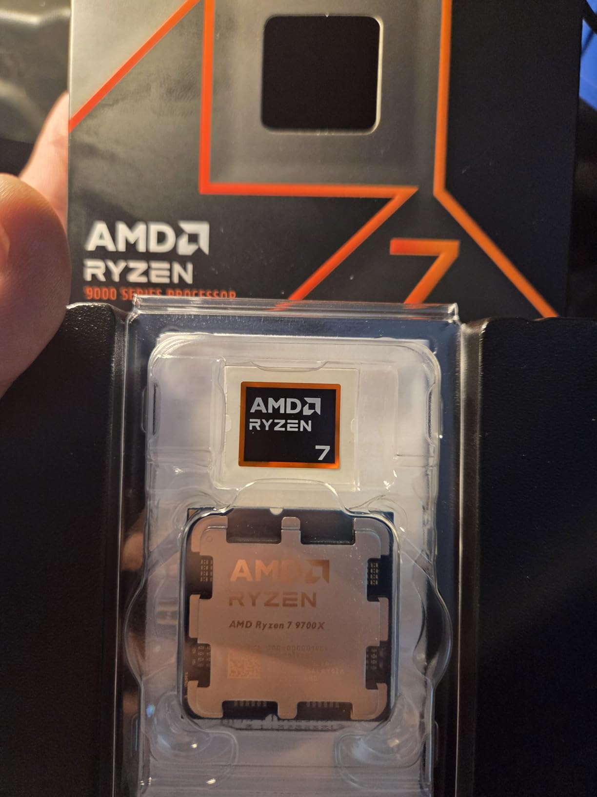 AMD Ryzen 7 9700X 8-Core, 16-Thread Unlocked Desktop Processor customer photo 2