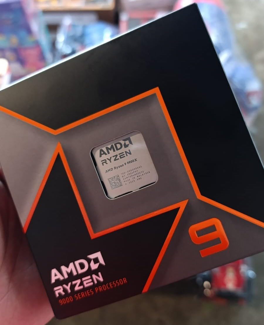 AMD Ryzen 9 9900X 12-Core, 24-Thread Unlocked Desktop Processor customer photo 1