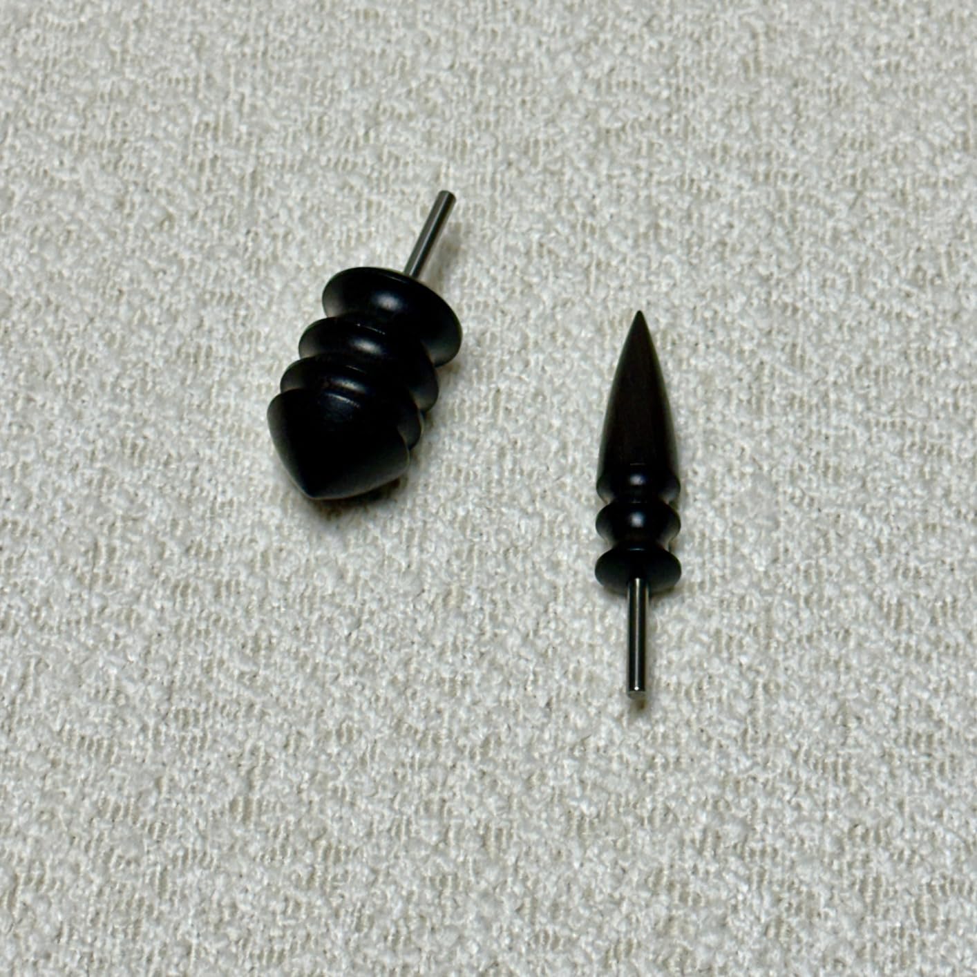 2PCS Leather Burnisher Bits, Leather Working Tools Leather Edge Burnish Kit Wood Leather Edge Burnisher Tool for Burnishing Leather Craft customer photo 2