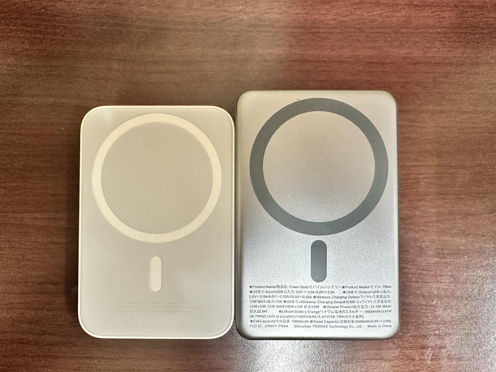 TORRAS MiniMag Power Bank, Ultra-Slim 10,000mAh Magnetic Wireless Portable Charger, 22.5W Fast Charging iPhone Air Magnetic Battery Pack for iPhone 17 Pro Max/17 Pro/Air/16/15/14/13/12, Gray customer photo 1