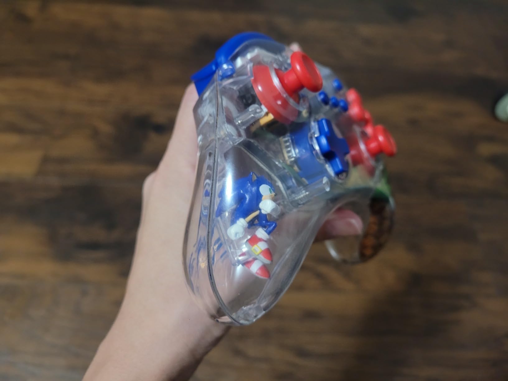 PDP REALMz Wireless Nintendo Switch Pro Controller, Customizable LED, 40 Hour Rechargeable Battery, Officially Licensed by Nintendo: Minecraft Steve - Forest Biome customer photo 1