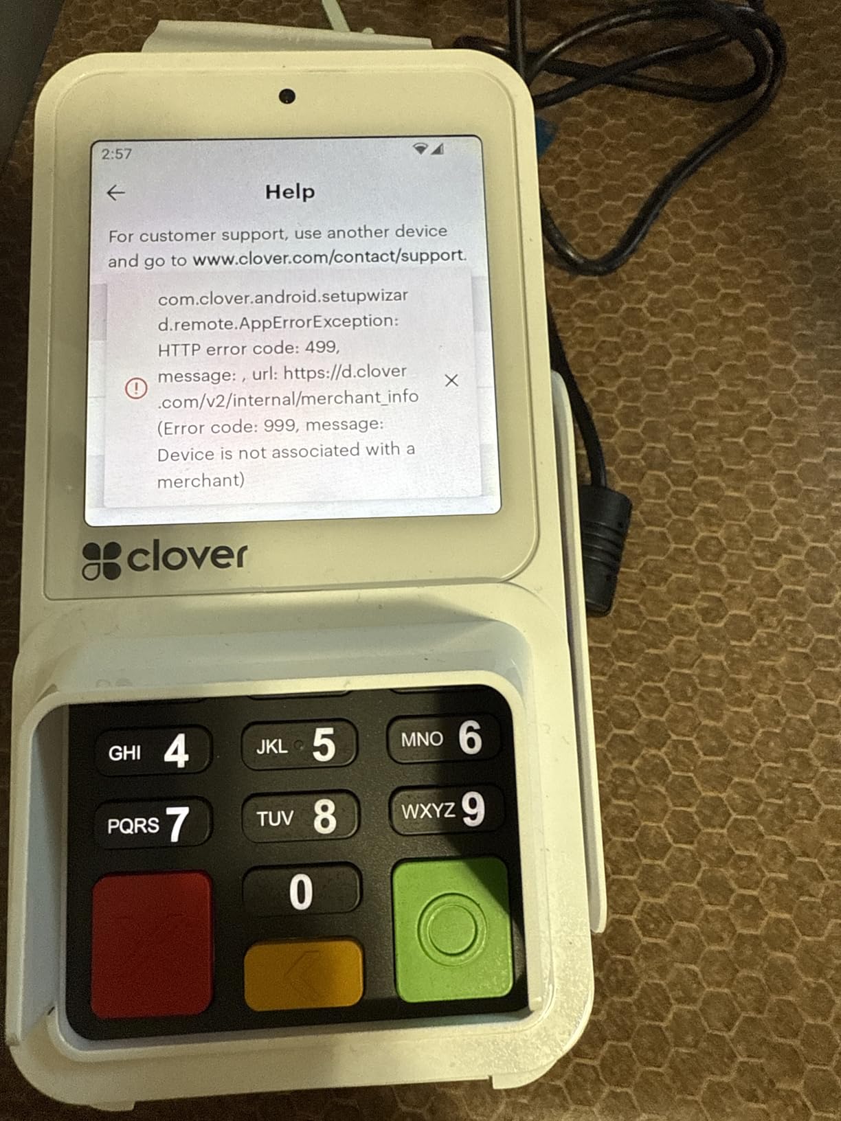 Clover Compact Payment Terminal - Requires New Merchant Processing Account customer photo 2