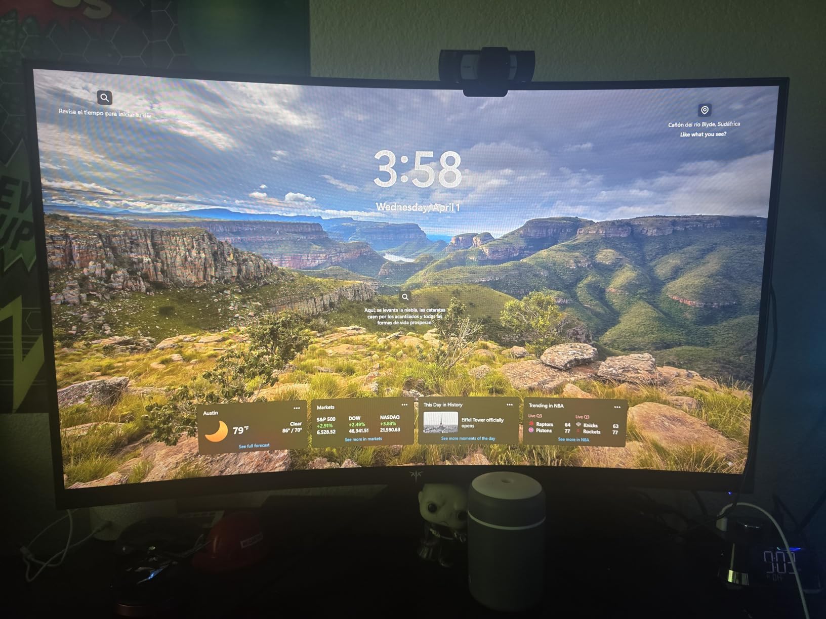 KTC 32 Inch 240Hz Curved Gaming Monitor, 2K 1440P Computer PC Monitor with 1000R 1ms Frameless, Adaptive Sync, 122% sRGB, HDMI, DisplayPort, Tilt Adjustable customer photo 2