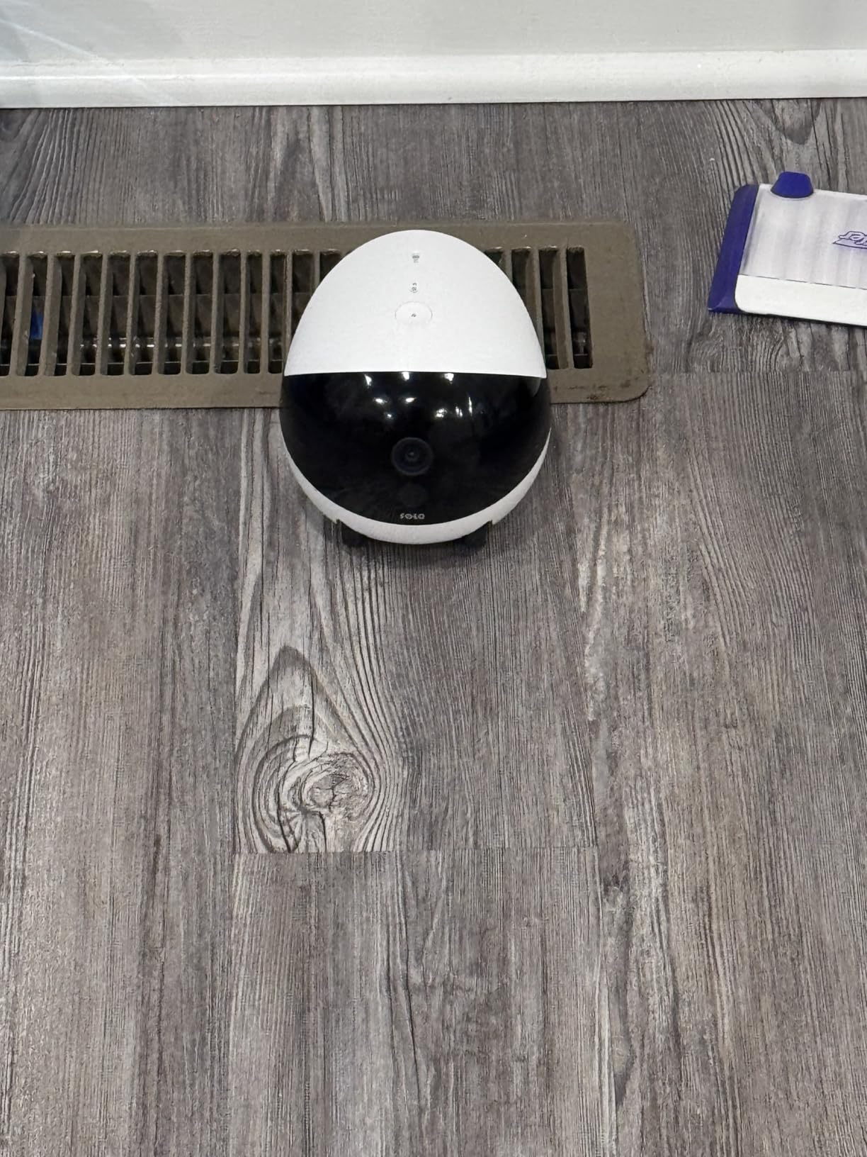 Enabot EBO ROLA Mini FamilyBot 2K Pet Camera Robot: Movable Indoor Camera Battery-Powered with Phone App, One-Touch Call, 2-Way Talk customer photo 2