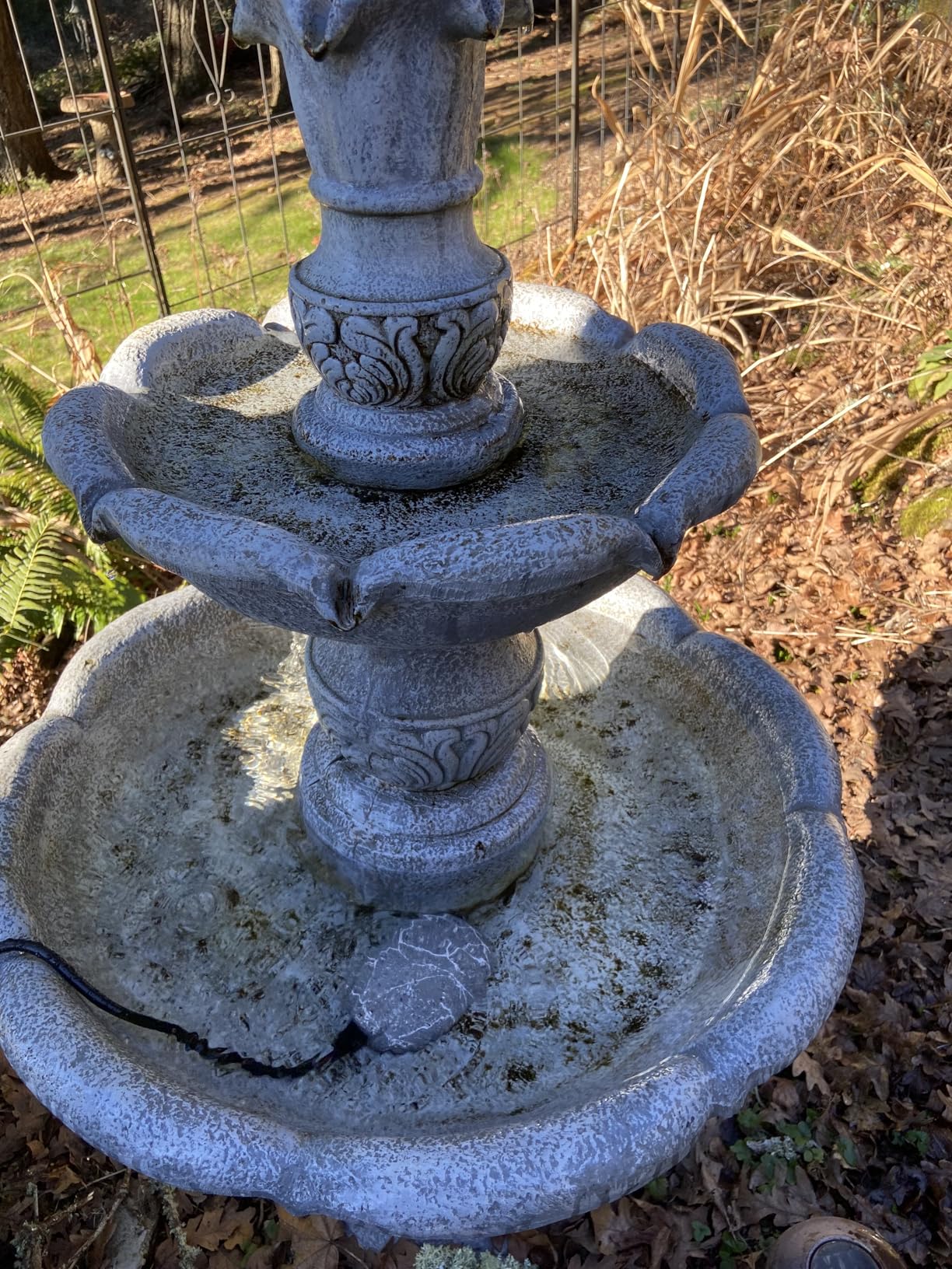 Bird Bath Heaters for Outdoors in Winter, 60W Chicken Water Heater Small Pond Heater De-Icer with Thermostatically Controlled customer photo 2
