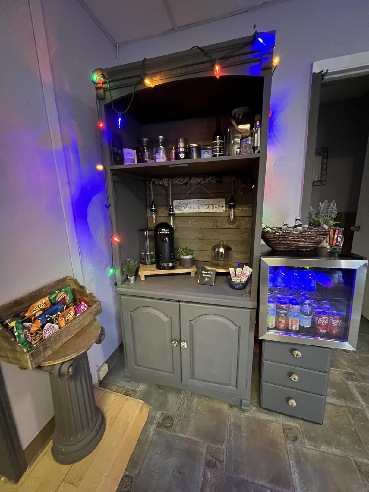 Antarctic Star 18L Beverage Refrigerator Cooler 24Can, Mini Fridge with Quiet Compressor, LED Light, Small Fridge for Gaming Room customer photo 2