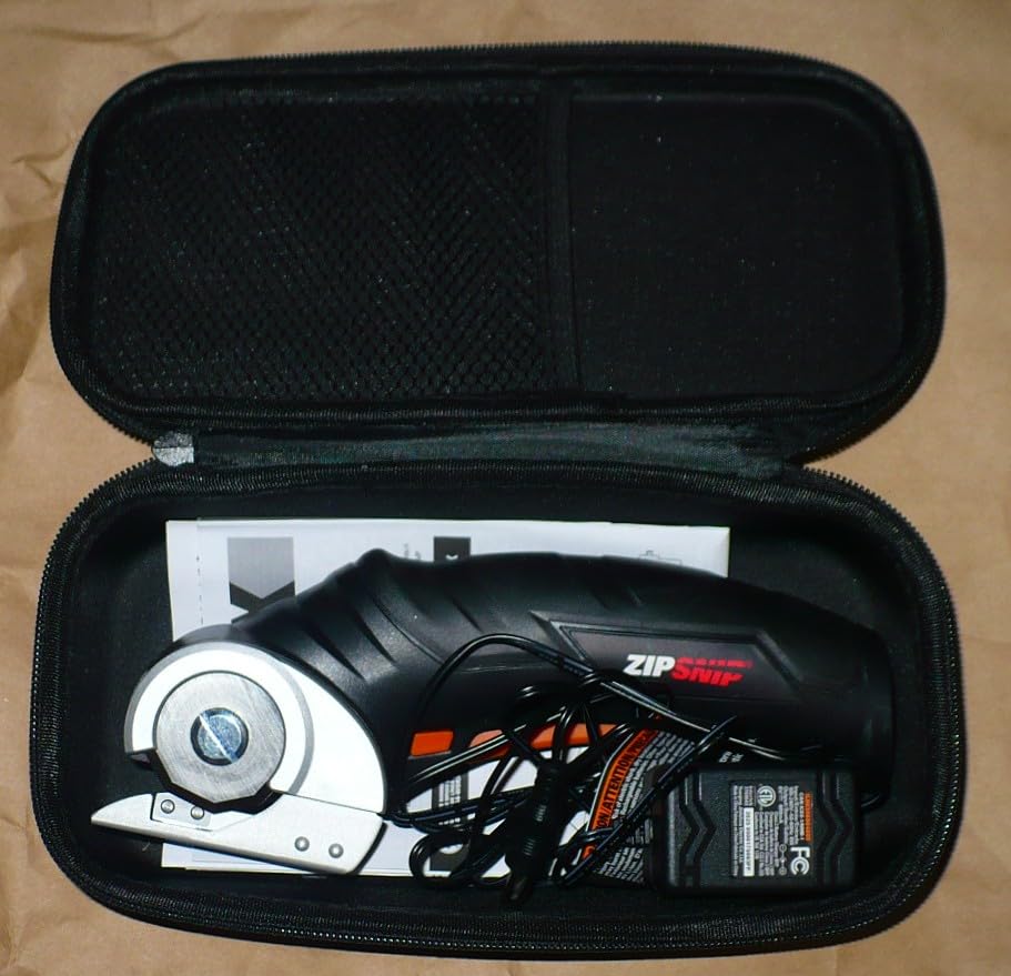 Worx Zipsnip Cordless Electric Scissors, Rechargeable Cardboard Box Cutter, 4V Powerful Fabric Scissors with 2 Safety Blades & Storage Bag WX082L.2 customer photo 2