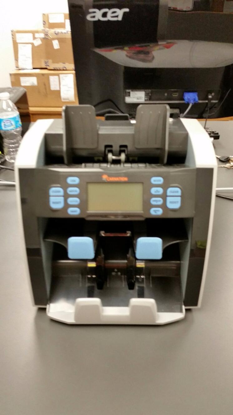 CARNATION Money Counter Machine Cash Counting and Mixed Denomination Bill Counter, Portable Currency Detector, Counterfeit Bank Scanner, Dollar Sorter for Commercial, up to 1200 N/M, UV/MG/MT/IR/CIS customer photo 2
