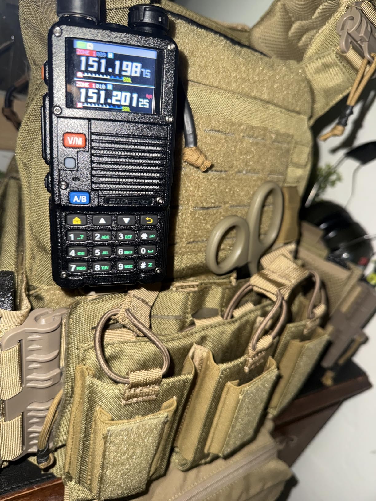BF-F8HP PRO 10 W Tri-Band Two-Way Radio - UV-5R 7th Gen, 1000 Channels, GPS & NOAA Weather, Aviation/VHF/UHF/1.25 m Scanner, IP54 Rugged, USB-C Rechargeable Battery customer photo 2
