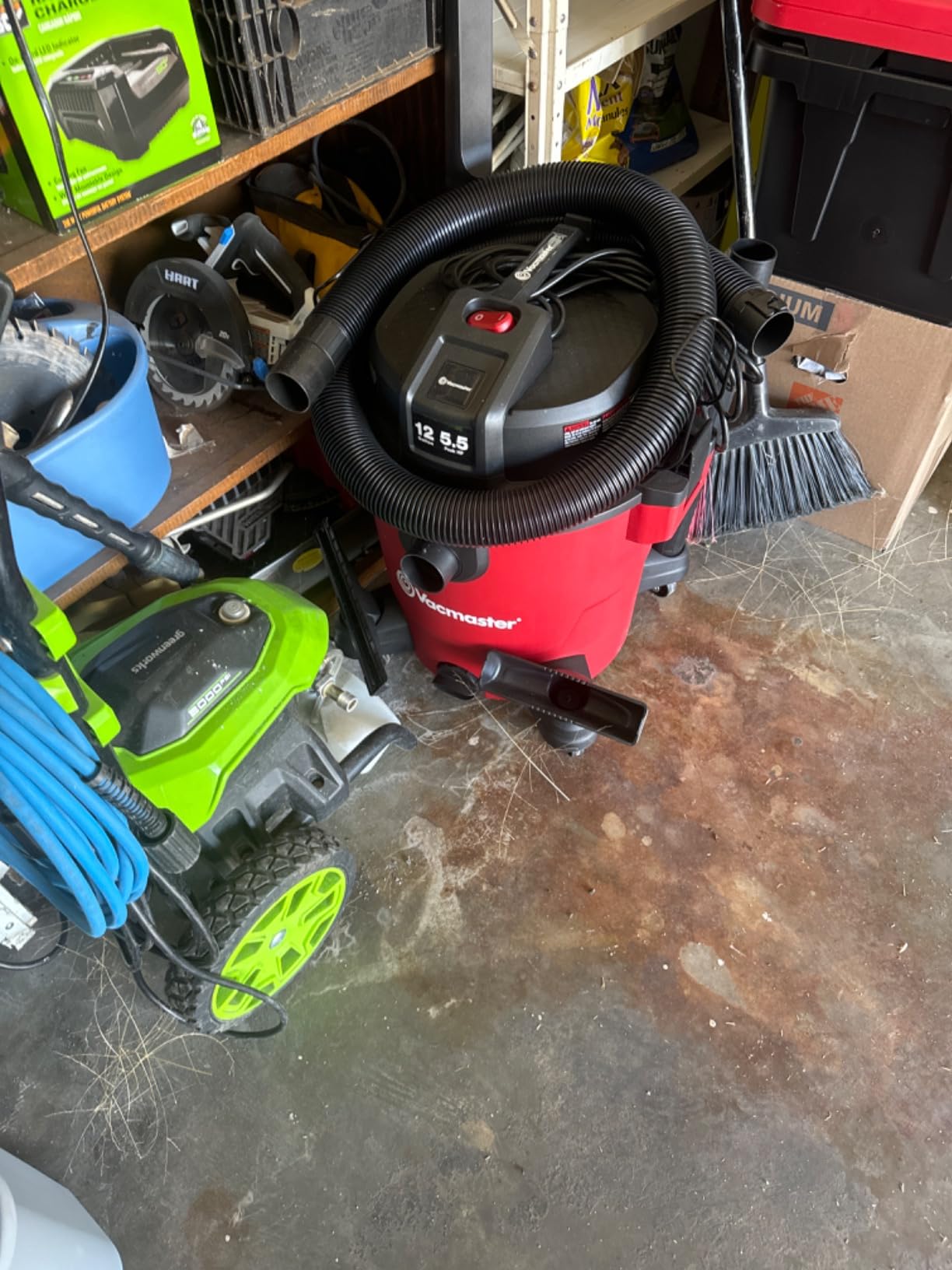 Vacmaster Professional 16-Gallon 6.5 Peak HP Wet/Dry Vacuum - VJH1612PF customer photo 1