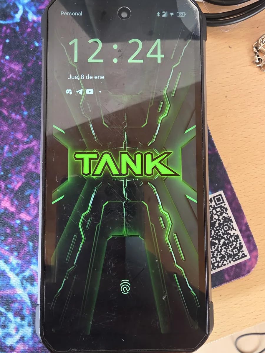 8849 Tank 3 Pro Rugged Smartphone 2024, 23800mAh Rugged Projector Phone 97dB Loud Speaker, 36GB+512GB Dual Sim 5G Android 14 Unlocked Mobile Cell Phones 6.79